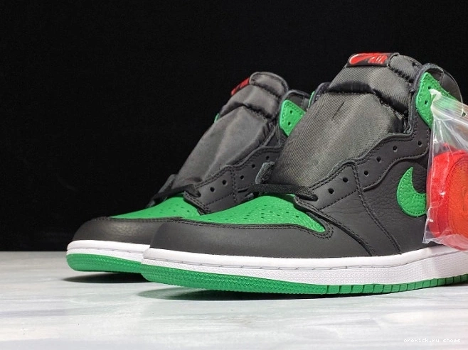 Cheap Air Jordan Green 1 High Pine 555088-030 0814